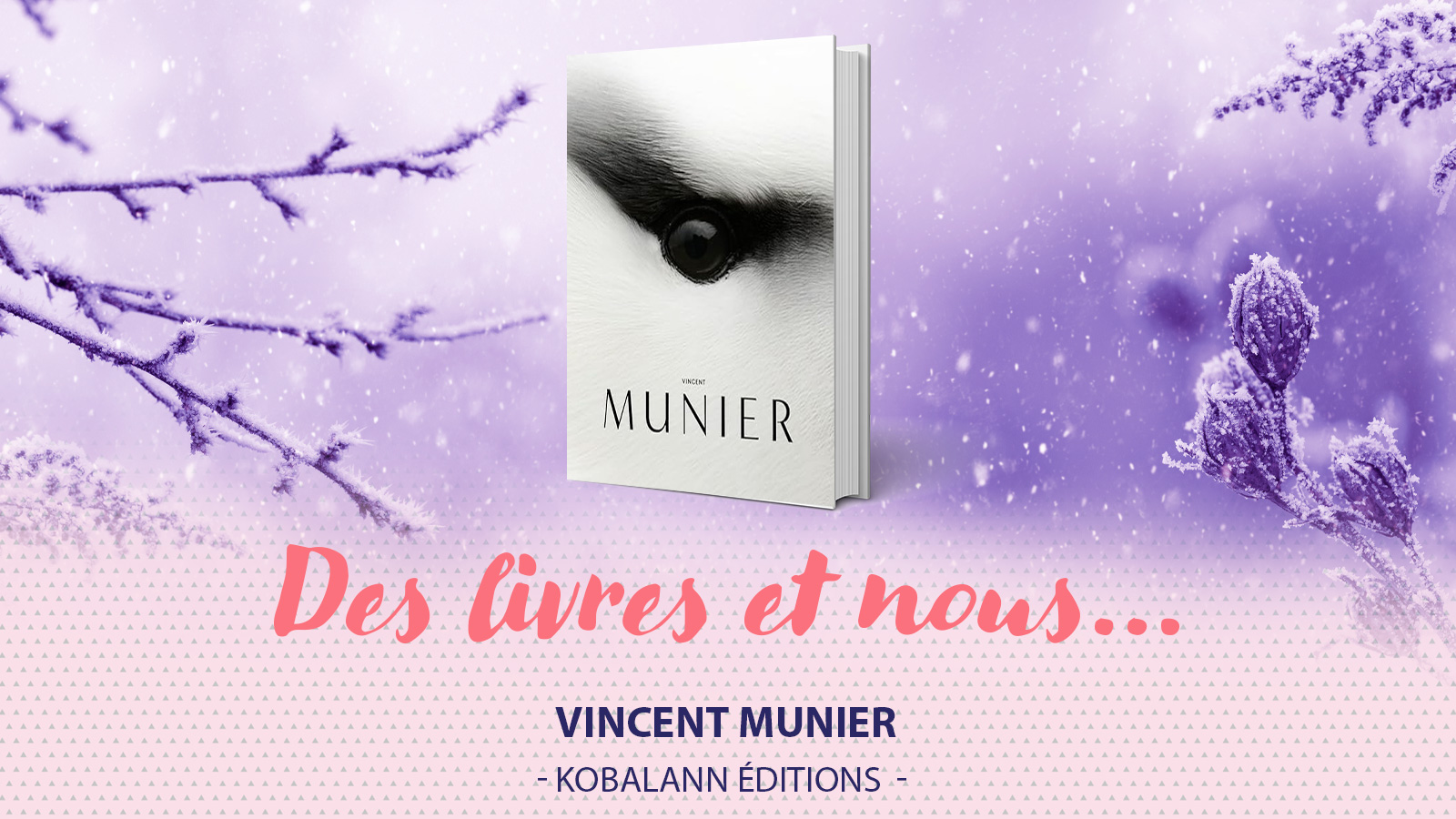 La première monographie de Vincent MUNIER